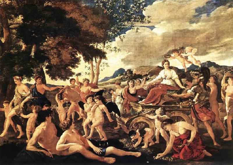 Nicolas Poussin The Triumph of Flora